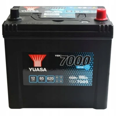 Image of Yuasa YBX7005 12V 65Ah 620A EFB Start Stop Battery
