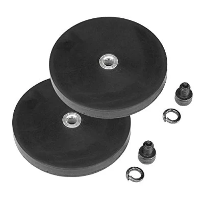 Image of MASO 2Pcs Strong Magnetic Mount Bracket Holder Base Roof LED Light Bar For Car SUV