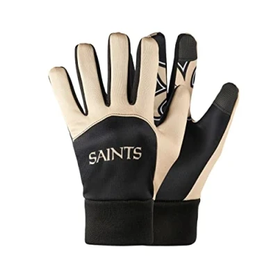 Image of NFL Football Gloves New Orleans Saints Palm Glove