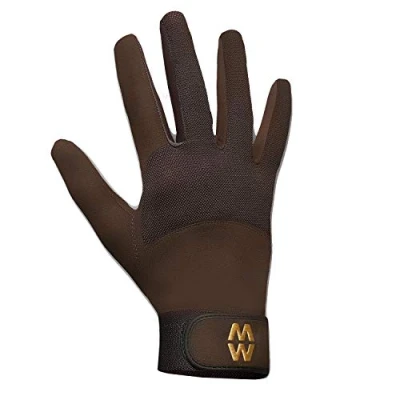 Image of 1 Pair Brown Macwet Long Climatec Sports Gloves Unisex 7.5