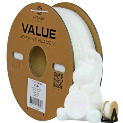 Image of PrimaValue PLA+ White 2.85mm 1kg