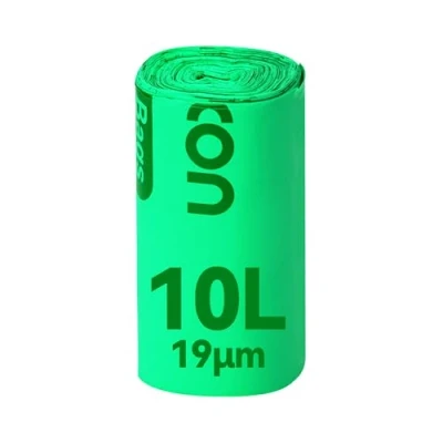 Image of 10L*30 100% Compostable Food Waste bags, VOXON 10L Biodegradable Kitchen Caddy Liners EN13432 Certified,Pack of 1 Rolls with 30 Bags