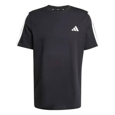 Image of adidas Men Adult 3 Stripes T Shirt 4XL Black