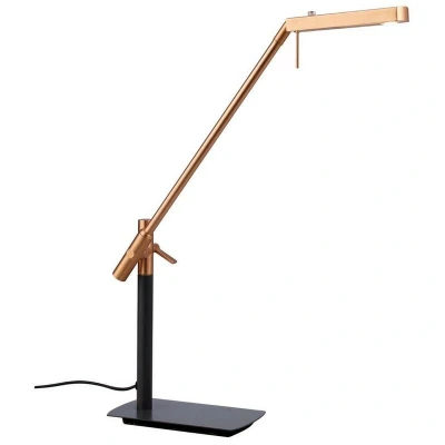 Image of Phuket Table Lamp 1 Light 7W LED 3000K, 600lm, Copper, Anthracite