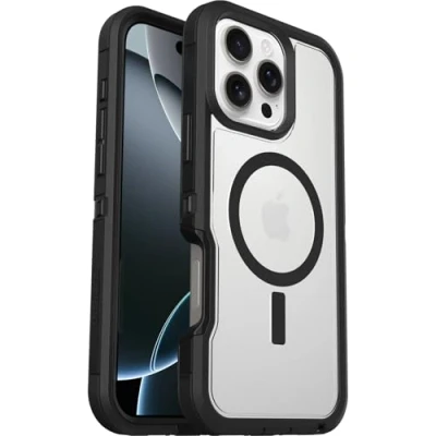 Image of OtterBox Defender Xt PC Back Cover Transparent Magnetic Apple iPhone 16 Pro Max