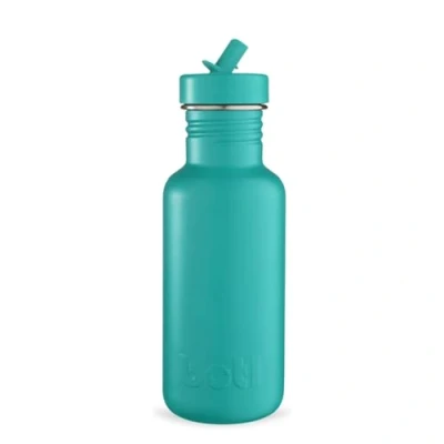 Image of BOTL Tough Canteen Water Bottle with Matching Leakproof Straw Lid, Stainless Steel Bottle, Non Insulated, Eco 500ml (Zen)