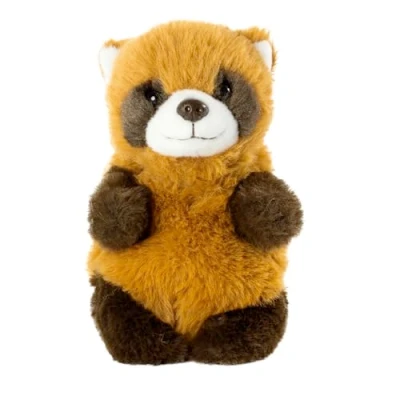 Image of Living Nature Baby Red Panda Stuffed Animal Plush Toy Fluffy And Cuddly Jungle Soft Gift for Newborns Babies Naturli Eco Friendly