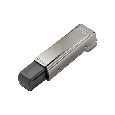 Image of Blum 973A0500.01x5 973A Blumotion Straight Arm Full Overlay Hinge for Doors, Nickel Finish (Pack of 5)