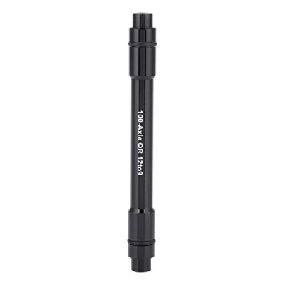 Image of Yosoo Health Gear Quick Release Thru Axle Adapter, Bicycle Skewer 12mm Front to 9mm Fork Adapter(black)