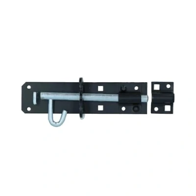 Image of Merriway BH01738 Type 2A Heavy Duty Brenton Bolt Padbolt, 150mm Black Pad