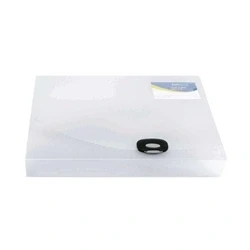 Image of Rapesco Rigid Wallet Box File 40mm A4 Clear 0