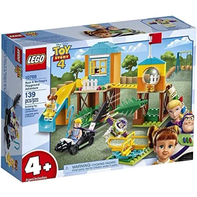 Image of LEGO Disney Pixar’s Toy Story Buzz &amp; Bo Peep’s Playground Adventure 10768 Building Kit (139 Pieces)