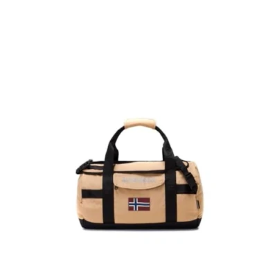 Image of Napapijri BERING Travel SMALL women&#039;s bag in Beige