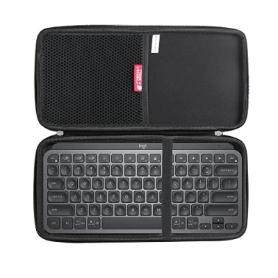 Image of Hermitshell Hard Travel Case for Logitech MX Keys Mini Minimalist Wireless Illuminated Keyboard (Black)