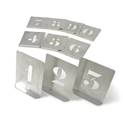 Image of Kennedy 60mm (Set of 10) Steel Stencil Figures