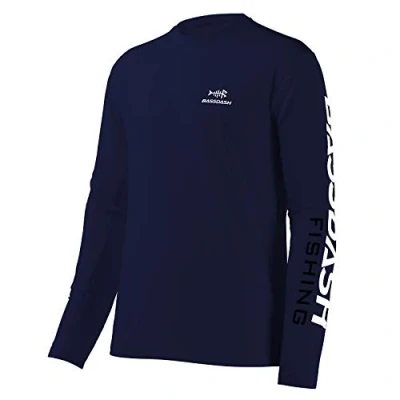 Image of Bassdash Fishing T Shirts for Men UV Sun Protection UPF 50+ Long Sleeve Tee Shirt