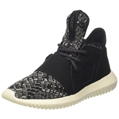 Image of adidas Women&#039;s Tubular Defiant W Gymnastics Shoes, Black (CBLACK/CBLACK/CWHITE CBLACK/CBLACK/CWHITE), 38 2/3