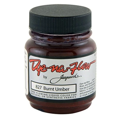 Image of Jacquard Products Burnt Umbr Dye Na Flow, Acrylic, Multicolour, 4.69x4.69x6.73 cm
