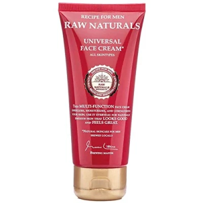 Image of Raw Naturals UNIVERSAL Face Cream Multi Function Men’s Energises, strengthen &amp; hydrates Natural product from your local Swedish Skincare Microbrewery 100ml