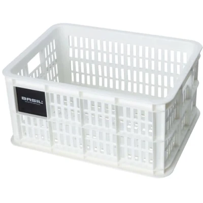 Image of Basil Front Basket Crate S Plastic, Capacity: 17.5 L, Suitable for V.R. Transport Carrier, MIK, Racktime, I Rack