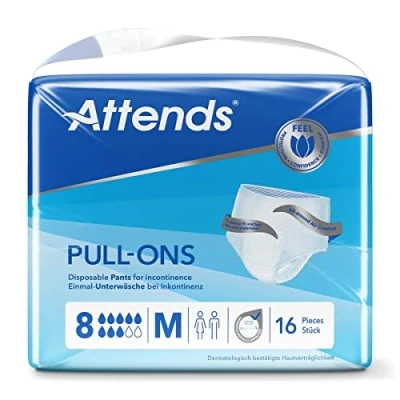 Image of Attends Pull Ons 8 M