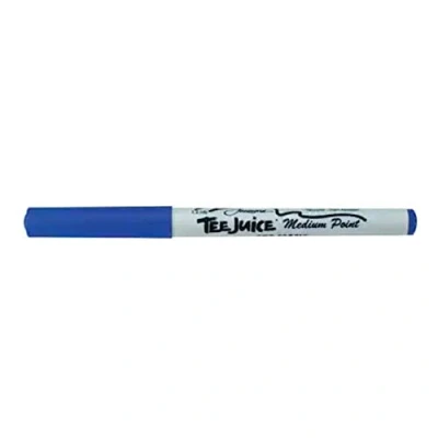 Image of Jacquard Tee Juice Blue Fabric Marker Medium Tip Pen