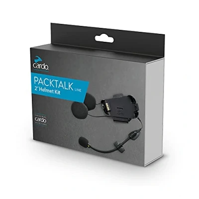 Image of Cardo SRAK0032 Scala Rider Audio and Microphone Kit with Hybrid Corded Booms for Packtalk