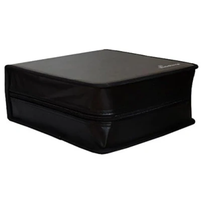 Image of MediaRange BOX94 Archiving Folder for 300 CDs/DVDs Imitation Leather Black
