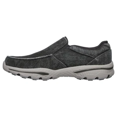 Image of Skechers Men&#039;s Relaxed Fit Creston Moseco Moccasin, Charcoal, 10 M US