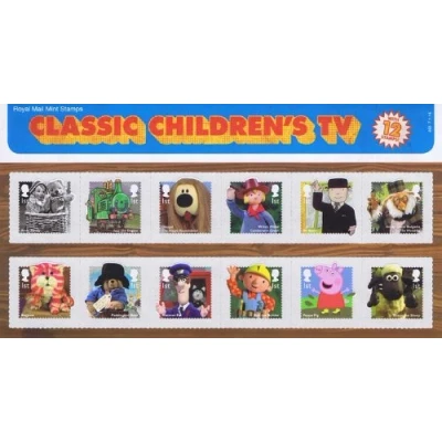 Image of Classic Children&#039;s TV Stamps, Presentation Packs, PHQ/Postcards 2014 (Presentation Pack)