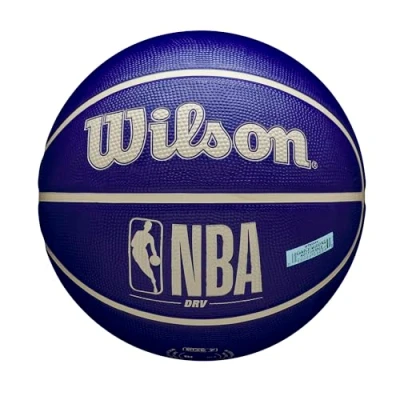 Image of WILSON NBA DRV Outdoor Basketball Indigo/Beige, Size 7 29.5&quot;