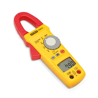 Image of Martindale CM79 600 A AC/DC Auto Ranging True RMS Clamp Meter,Yellow