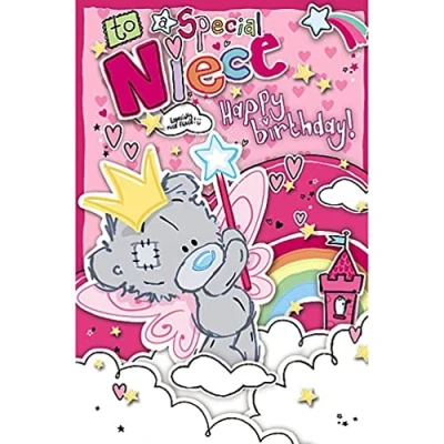 Image of Me to You Bear Tatty Teddy Niece Birthday Card a Special Happy