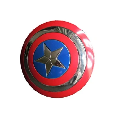 Image of Fat catz copy Red Captain America Collectable Shield Marvel Superhero Enamel Metal Finger Weapon Memorabilia