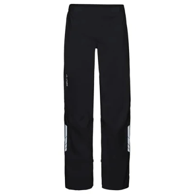 Image of Vaude Men 409970105200 Moab Rain Pants Black, Small