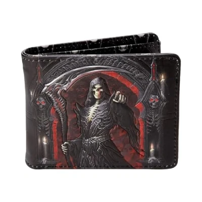 Image of Nemesis Now B3134H7 Next James Ryman Wallet 10cm Black, PU, One Size
