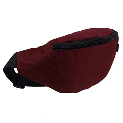 Image of RED X Unisex Canvas Bum Bag Wine
