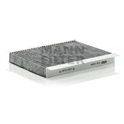 Image of 6447FE Pollen Filter MANN CUK 2680 Activated Carbon 255mm 200mm 30mm CITROËN: Xsara Picasso