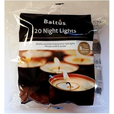 Image of Marco Paul 50 Pack of unscented Wax Tea Lights Candles 8 Hour tealights Burn time (50 Pack)