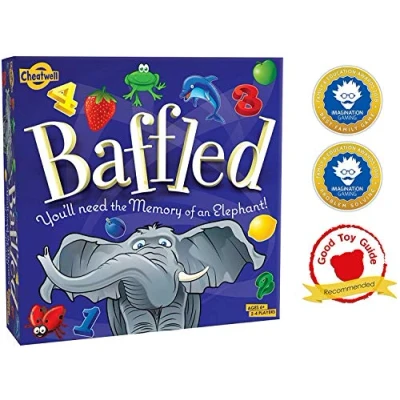 Image of Cheatwell Games Baffled The Ingenious Memory Board Game You&#039;ll Need Of An Elephant To Win