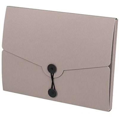 Image of S.O.H.O. 1529452492 A4 Folder with Elastic Closure Taupe