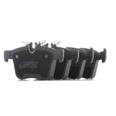 Image of Mintex MDB3711 Rear Brake Pads Fits Teves System Prepared For Wear Indicator