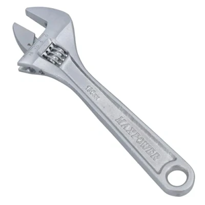 Image of 6&quot; Adjustable Spanner/Wrench Monkey Pipe Plumbers Opening Range 0 20mm TE301