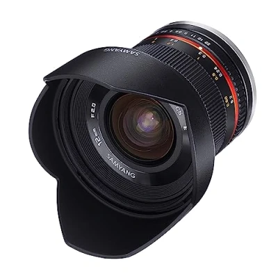 Image of Samyang 1220506102 12 mm F2.0 Manual Focus Lens for Sony E Silver