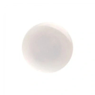 Image of Hemline Round Solid Colour Shanked Buttons 11.25mm White (Pk8)