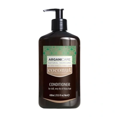 Image of ArganiCare Coconut Conditioner for Dull, Very Dry &amp; Frizzy Hair 400 ml