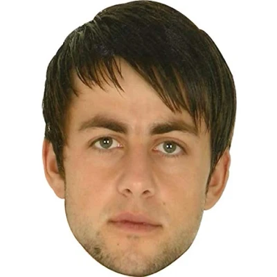 Image of FoxyPrinting Lukasz Fabianski 2 Celebrity Cardboard Party Face Mask Fancy Dress