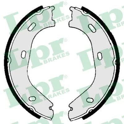 Image of 0004200620, 1084200120, 1164200020, 1204201420, 1204201520 Handbrake Shoes LPR 01840 MERCEDES BENZ: S Class Saloon, W123 SL Convertible