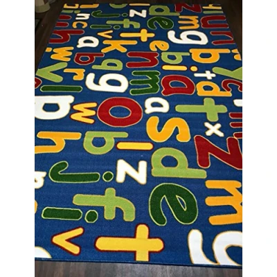 Image of Non Slip Kids Alphabet Large Play Mat/Rug 200cm x 300cm Hours of Fun Home/School