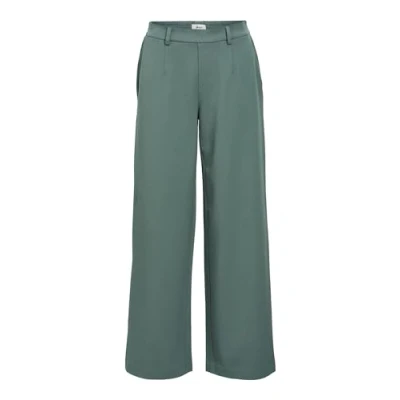 Image of Object Women&#039;s Objlisa Wide Pant Noos Trouser, Dark Forest, 10